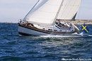 Hallberg-Rassy 40  Image issue de la documentation commerciale © Hallberg-Rassy