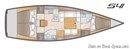 AD Boats Salona 41 layout Picture extracted from the commercial documentation © AD Boats