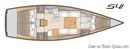 AD Boats Salona 41 layout Picture extracted from the commercial documentation © AD Boats