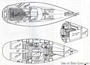 Bénéteau Océanis 430 layout Picture extracted from the commercial documentation © Bénéteau