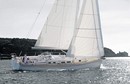 Moody 41 Aft en navigation Image issue de la documentation commerciale © Moody