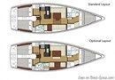 X-Yachts Xc 42 layout Picture extracted from the commercial documentation © X-Yachts