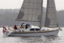 Nordship Yachts Nordship 40 DS sailing Picture extracted from the commercial documentation © Nordship Yachts