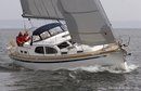 Nordship Yachts Nordship 40 DS sailing Picture extracted from the commercial documentation © Nordship Yachts