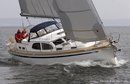 Nordship Yachts Nordship 40 DS en navigation Image issue de la documentation commerciale © Nordship Yachts