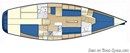 J/Boats J/133 plan Image issue de la documentation commerciale © J/Boats