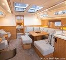 Hanse 455 interior and accommodations Picture extracted from the commercial documentation © Hanse