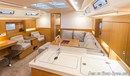 Hanse 455 interior and accommodations Picture extracted from the commercial documentation © Hanse