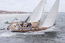 Hallberg-Rassy 43 MkII sailing Picture extracted from the commercial documentation © Hallberg-Rassy