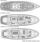 Nauticat Yachts Nauticat 441 plan Image issue de la documentation commerciale © Nauticat Yachts