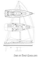 Dehler 45 layout Picture extracted from the commercial documentation © Dehler