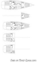 Dehler 45 layout Picture extracted from the commercial documentation © Dehler