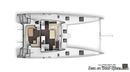 Outremer Yachting Outremer 45 layout Picture extracted from the commercial documentation © Outremer Yachting