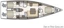 Dehler 46 layout Picture extracted from the commercial documentation © Dehler