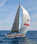 Dehler 46 sailing Picture extracted from the commercial documentation © Dehler