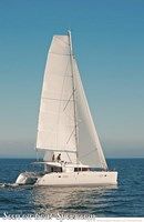 Lagoon 450 F sailing Picture extracted from the commercial documentation © Lagoon