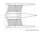 Torpen International Boats Multi 23 layout Picture extracted from the commercial documentation © Torpen International Boats
