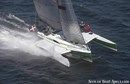 Quorning Boats Dragonfly 28 en navigation Image issue de la documentation commerciale © Quorning Boats