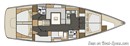 Elan Yachts Impression 50 plan Image issue de la documentation commerciale © Elan Yachts