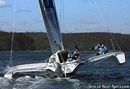 Quorning Boats Dragonfly 920 en navigation Image issue de la documentation commerciale © Quorning Boats