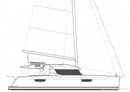 Fountaine Pajot Saba 50 layout Picture extracted from the commercial documentation © Fountaine Pajot