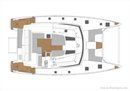 Fountaine Pajot Saba 50 plan Image issue de la documentation commerciale © Fountaine Pajot