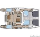 Seawind Catamarans Seawind 1260 plan Image issue de la documentation commerciale © Seawind Catamarans