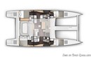 Outremer Yachting Outremer 51 layout Picture extracted from the commercial documentation © Outremer Yachting