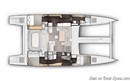 Outremer Yachting Outremer 51 layout Picture extracted from the commercial documentation © Outremer Yachting
