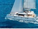 Lagoon 52 F en navigation Image issue de la documentation commerciale © Lagoon