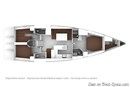 Bavaria Yachts Bavaria Cruiser 56 layout Picture extracted from the commercial documentation © Bavaria Yachts