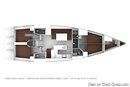 Bavaria Yachts Bavaria Cruiser 56 layout Picture extracted from the commercial documentation © Bavaria Yachts