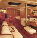 Marlow Hunter Hunter 456 intérieur et aménagements Image issue de la documentation commerciale © Marlow Hunter