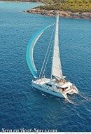 Lagoon 560 S2 sailing Picture extracted from the commercial documentation © Lagoon