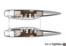 Outremer Yachting Outremer 5X layout Picture extracted from the commercial documentation © Outremer Yachting