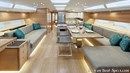 AD Boats Salona 60 intérieur et aménagements Image issue de la documentation commerciale © AD Boats