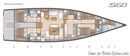 AD Boats Salona 60 plan Image issue de la documentation commerciale © AD Boats