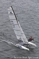 Nacra F18 Infusion  Image issue de la documentation commerciale © Nacra