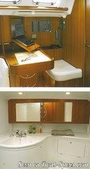 X-Yachts X-43 interior and accommodations Picture extracted from the commercial documentation © X-Yachts