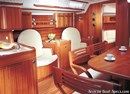 X-Yachts X-562 interior and accommodations Picture extracted from the commercial documentation © X-Yachts