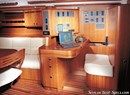 X-Yachts X-562 intérieur et aménagements Image issue de la documentation commerciale © X-Yachts