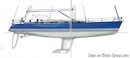 X-Yachts X-562 layout Picture extracted from the commercial documentation © X-Yachts
