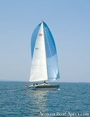 X-Yachts X-562 sailing Picture extracted from the commercial documentation © X-Yachts