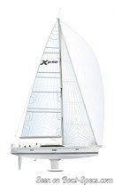 X-Yachts Xp 50 sailplan Picture extracted from the commercial documentation © X-Yachts
