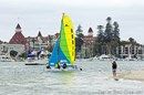 Hobie Cat Getaway en navigation Image issue de la documentation commerciale © Hobie Cat