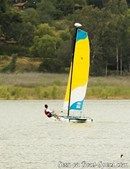 Hobie Cat T1 sailing Picture extracted from the commercial documentation © Hobie Cat