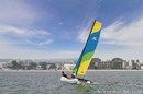 Hobie Cat T2 sailing Picture extracted from the commercial documentation © Hobie Cat