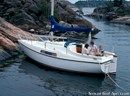 Hallberg-Rassy 26 en navigation Image issue de la documentation commerciale © Hallberg-Rassy