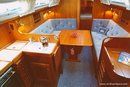 Hallberg-Rassy 34 interior and accommodations Picture extracted from the commercial documentation © Hallberg-Rassy