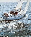 Hallberg-Rassy 35 Rasmus en navigation Image issue de la documentation commerciale © Hallberg-Rassy